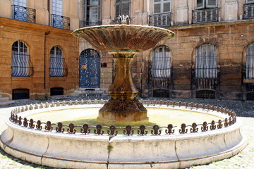 Springbrunnen Aix-en-Provence