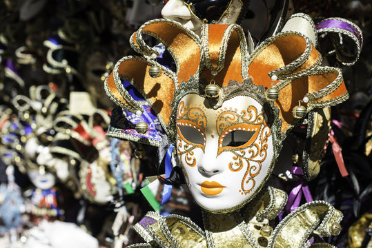 Fototapeta Venetian carnival masks