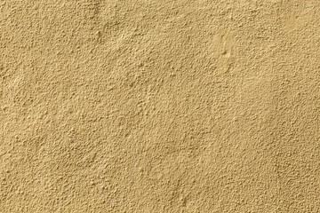 ocher wall background gives a harmonic pattern