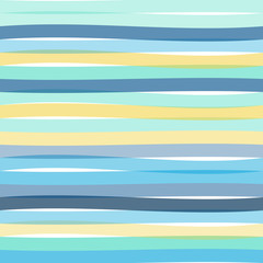 Seamless colorful striped wave background
