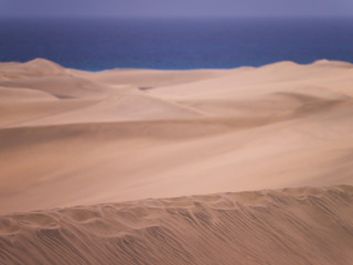 Die Dünen von Maspalomas auf Gran Canaria