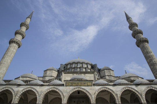 Moschea blu, nel chiostro - Istanbul