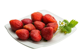 Ripe strawberry