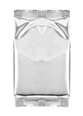 aluminum foil bag package template food