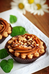 Toffee cupcake