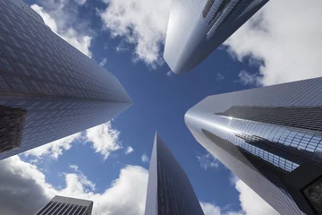 Fototapeten Downtown Los Angeles Towers © trekandphoto