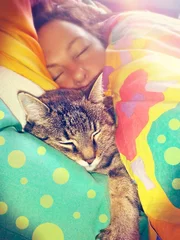 Muurstickers fine sleeping together © Patrizia Tilly