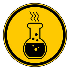 Danger chemicals sign