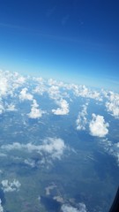 Fototapeta premium Blue sky background