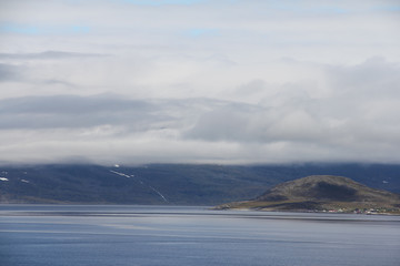 Bay and mountains, Norway