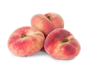 Fototapeta na wymiar fig peach isolated on white background