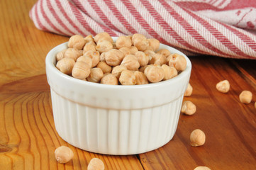 Dried garbanzo beans