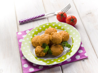 vegetarian tofu meatballs