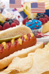 4th of July Party Table