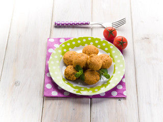 vegetarian tofu meatballs