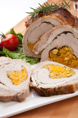 Staffed Pork Loin Roulade