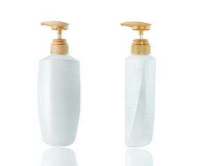 Gel, Foam Or Liquid Soap Dispenser Pump Plastic Bottle White.