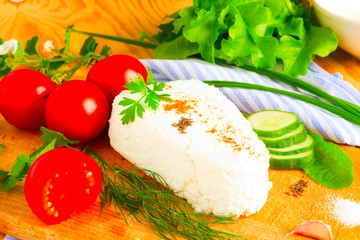 Quark, Tomaten
