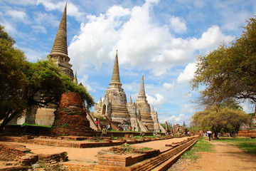 Fototapeta premium Ayudhya temple Thailand