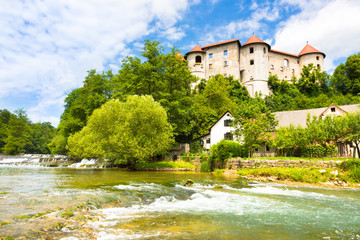 Zuzemberk Castle, Slovenian tourist destination.