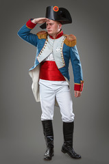 Actor dressed as Napoleon - obrazy, fototapety, plakaty