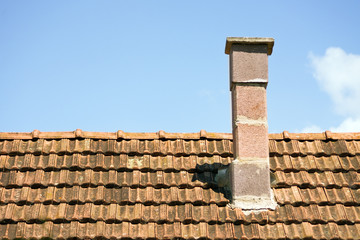 Chimney on the roof
