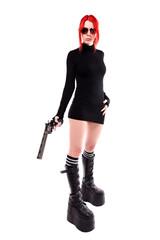 Dangerous young girl