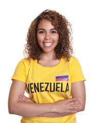 Young woman from Venezuela with crossed arms