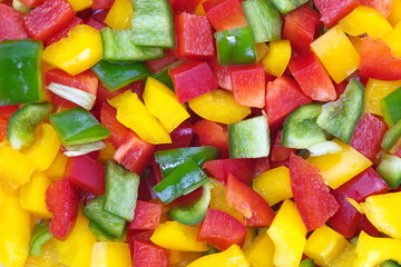 bell peppers chopped