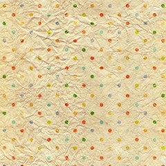 Grunge background with dots pattern