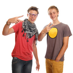 Teen boys