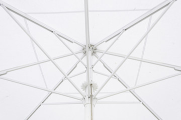 White awning