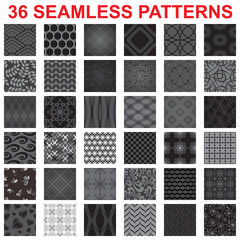 set of seamless patterns