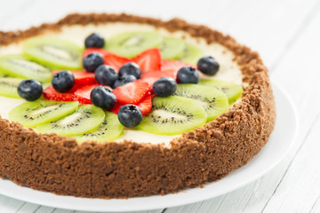 Fresh fruit pie