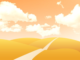 Obraz premium 秋 空 風景