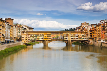 Fototapeta na wymiar The Ponte Vecchio. Florence. Italy