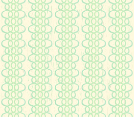 Calming grungy ivory seamless background with green laces