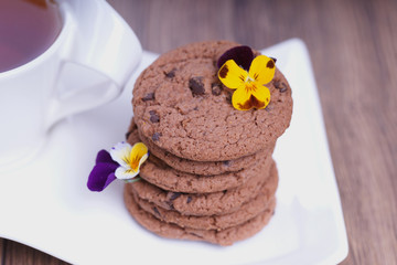 Шоколадное печенье