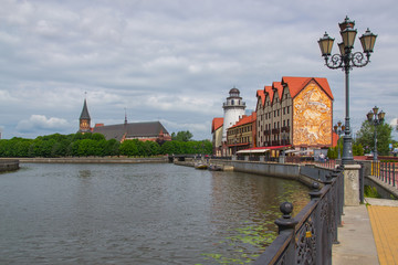 Рыбная деревня в Калининграде