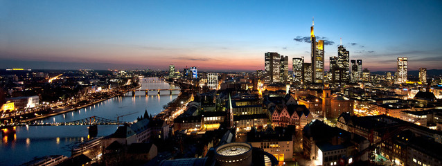 Panorama von Frankfurt am Main