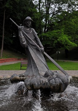 Flisak Monument in Grudziadz, Poland