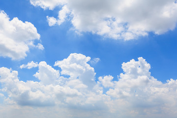 blue sky with cloud