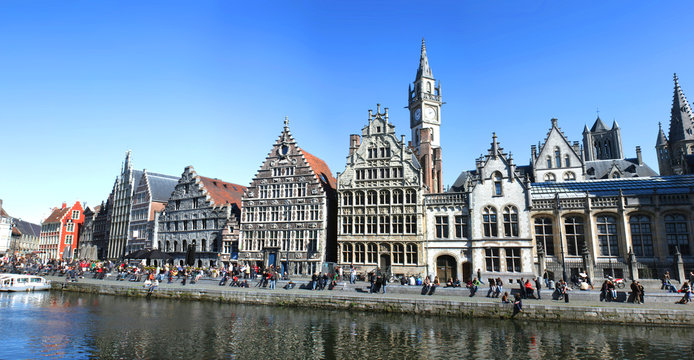 Belgique / Gand - Quai aux herbes