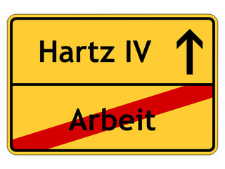 Fototapeta premium Hartz IV