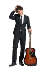 Young Man With Guitar