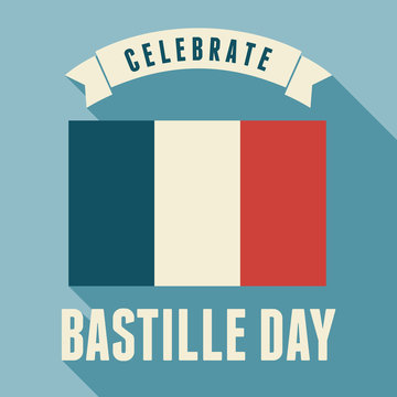 Bastille Day Card Design
