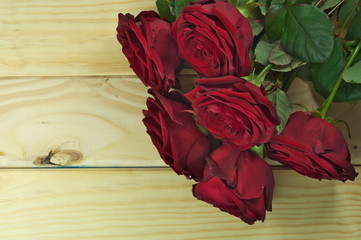 czerwone róże - obrazy, fototapety, plakaty