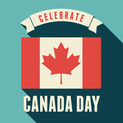 Canada Day Card Design
