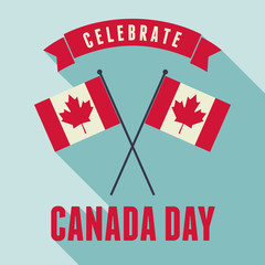 Canada Day Card Design