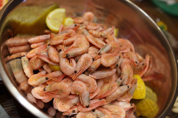 Boiled shrimp